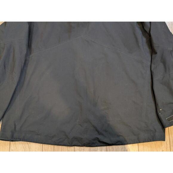 REI Co-Op Gore-Tex Rain Jacket Mens XXL Black Hood Nylon Outdoor Hiking Camping - Picture 9 of 9